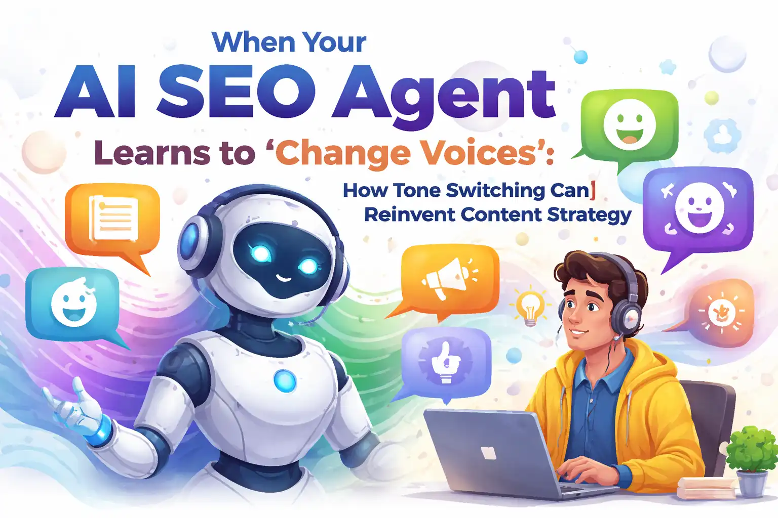 When Your AI SEO Agent Learns to “Change Voice”: How Switching Multiple Tone Modes Reshapes Content Strategy