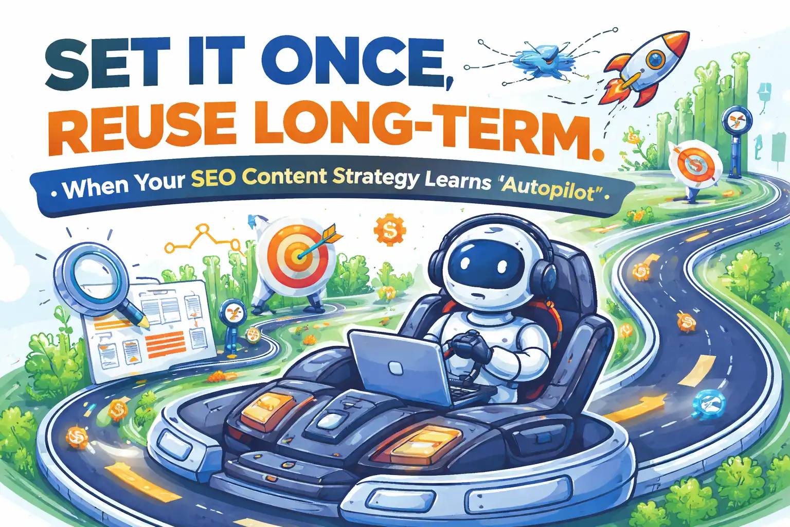 One‑Time Setup, Long‑Term Reuse: When Your SEO Content Strategy Learns to “Drive Autonomously”