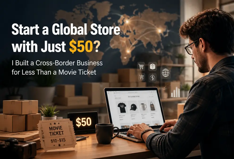 Start a Global Small Store with $50? I Built a Cross‑Border Business with the Money of One Movie Ticket
