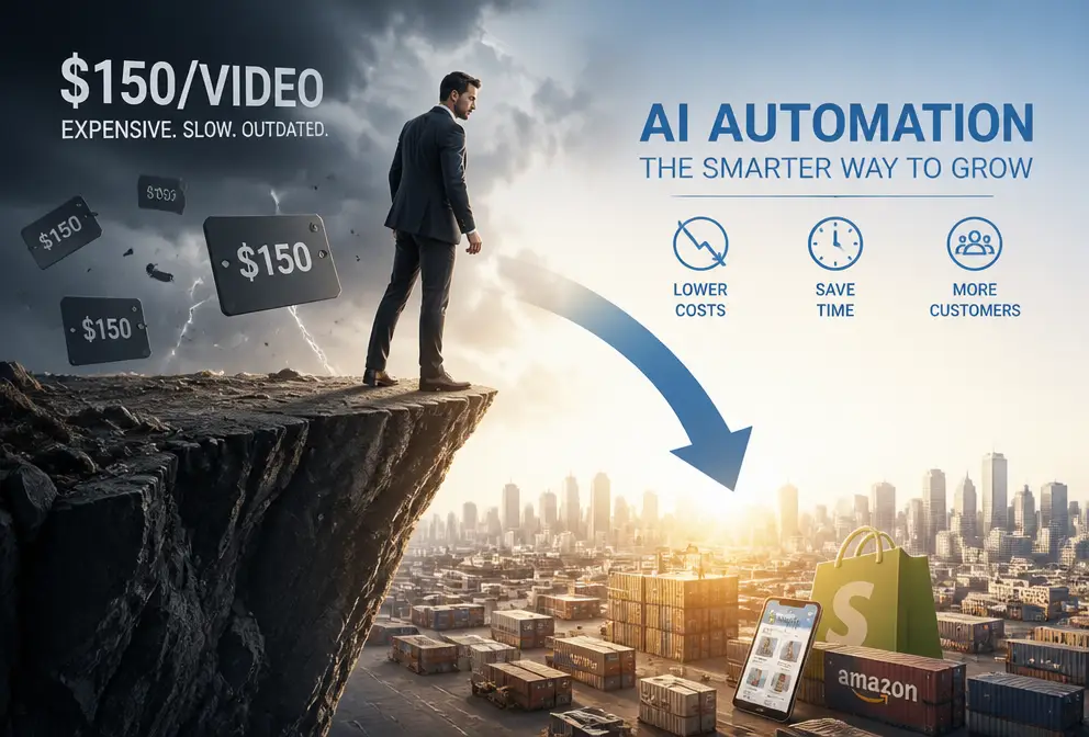 $150 per video from agencies should stop: How AI automation pulls customer acquisition cost from sky‑high to ground level