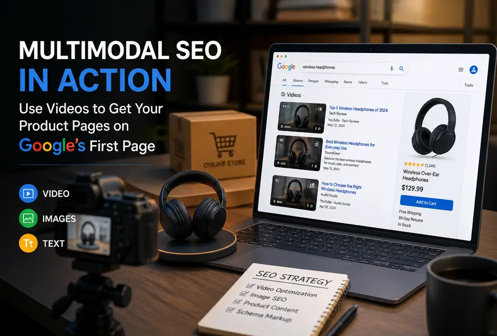 Multimodal SEO in Practice: Boost Your Product Pages to Google’s Front Page with Video