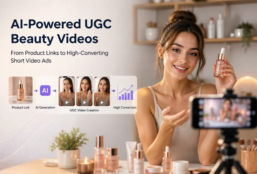 Generate Beauty UGC “Grass‑Planting” Videos in Bulk with AI: From Product Link to High‑Conversion Short‑Form Ads
