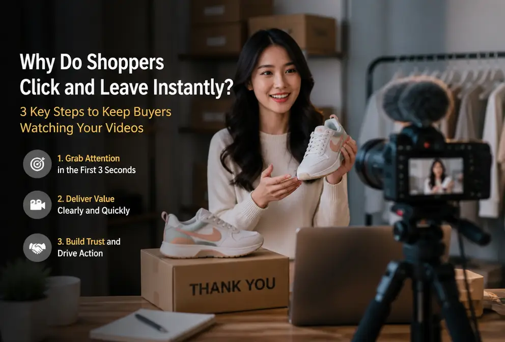 Why Do All Your Ad Clicks Bounce Instantly? Three Key Steps to Keep Buyers with Video