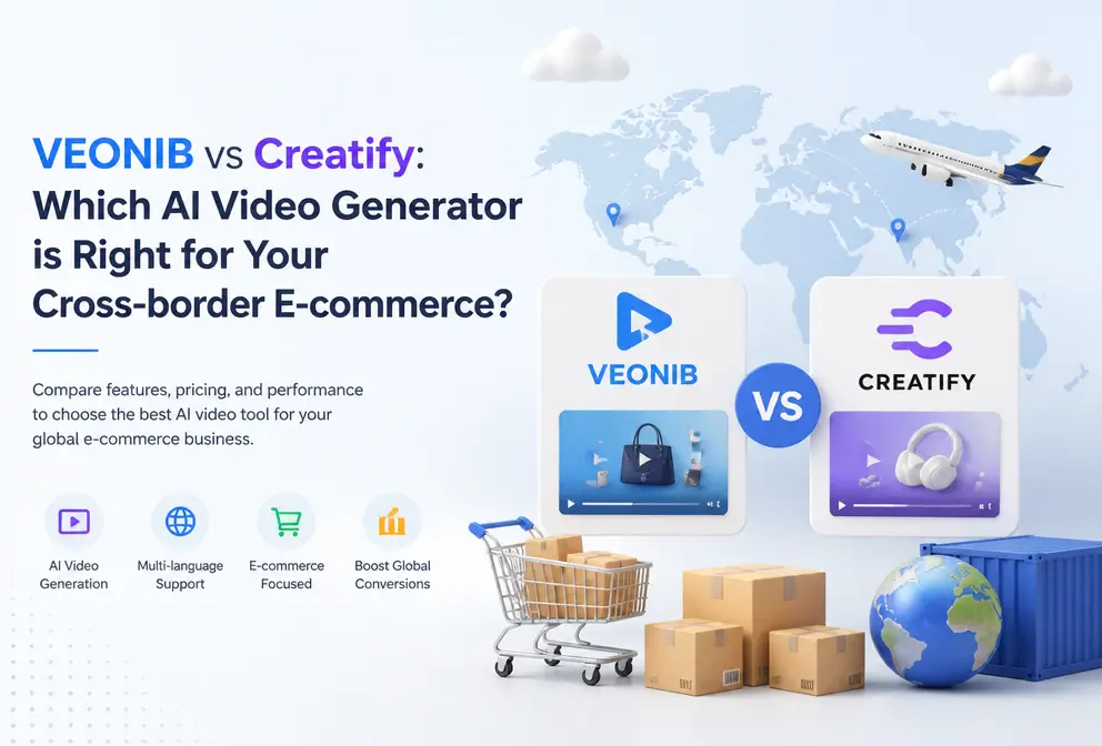 VEONIB vs Creatify: Cross‑Border E‑commerce AI Video Generator, Which One Suits You Better?