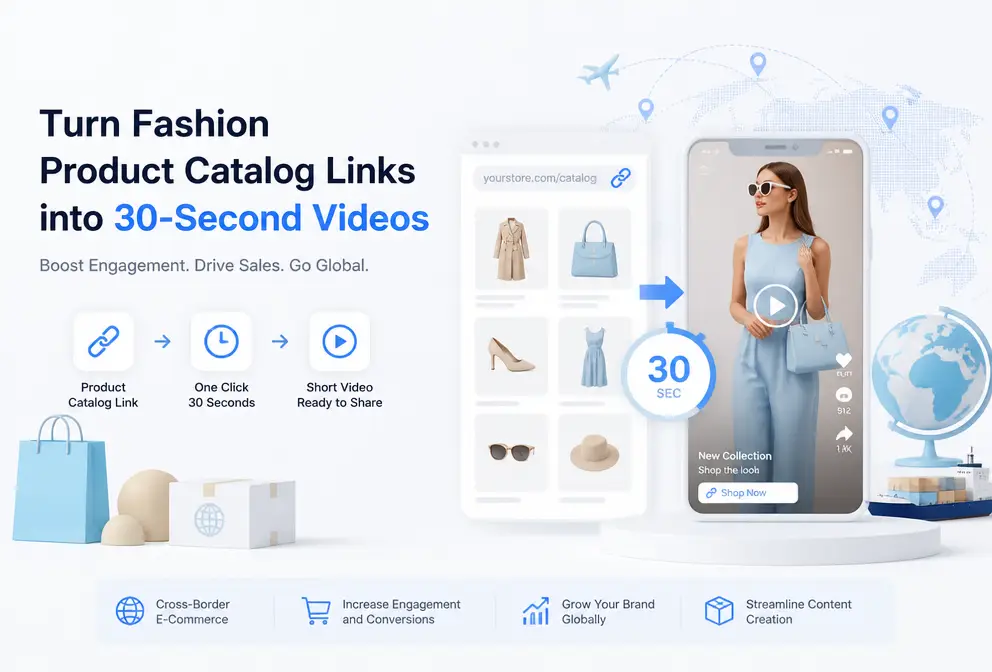 How to Turn Fashion Product Links into 30‑Second Short Videos with One Click
