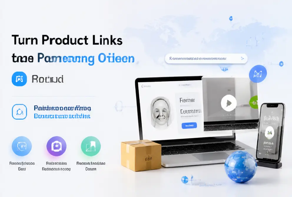 Přeměňte produktové odkazy na marketingová videa pomocí AI: Týden ušetřím víc než jen čas