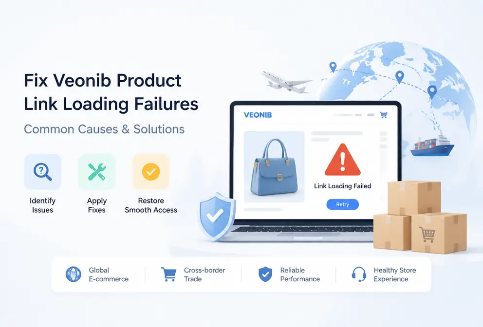 Excluindo Falhas de Carregamento de Links de Produtos Veonib: Causas Frequentes e Soluções
