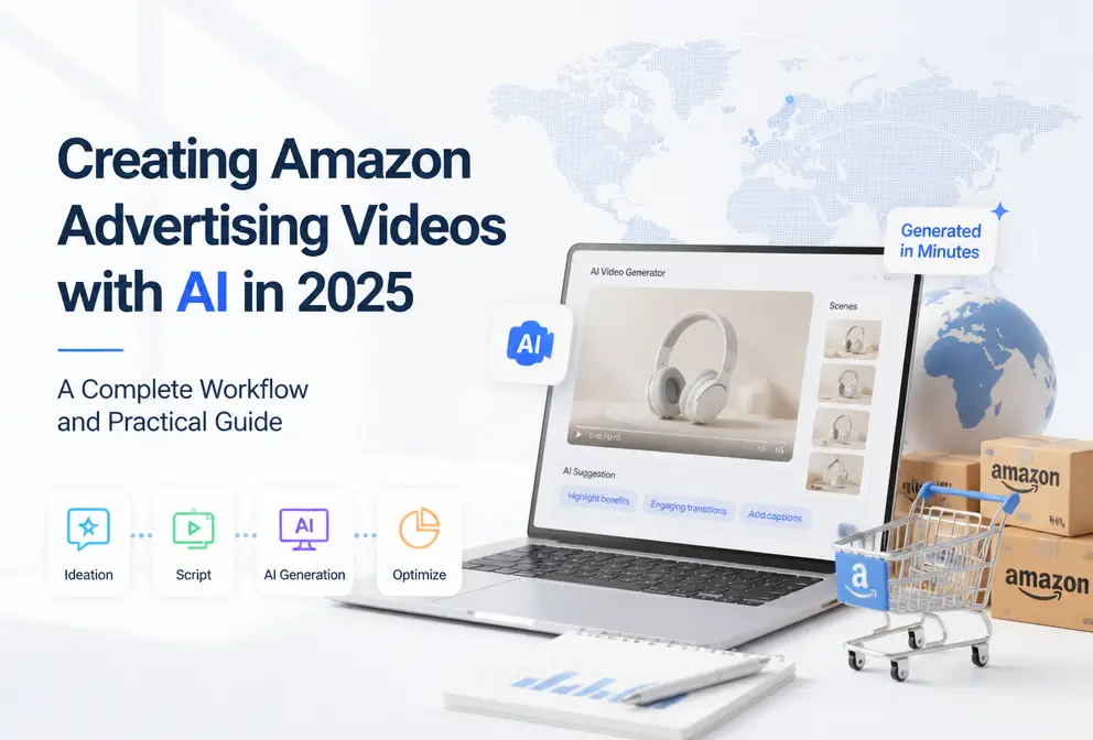 Jak vytvořit reklamní video pro Amazon pomocí AI v roce 2025: kompletní pracovní postup a praktický průvodce