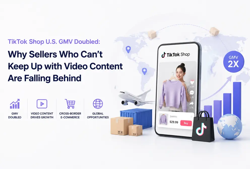TikTok Shop GMV nos EUA dobrou, por que os vendedores cujos vídeos não acompanham ficam para trás