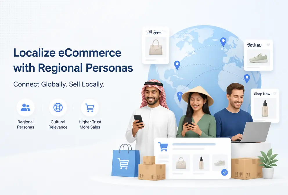 Localizing Cross‑Border E‑Commerce Content with Regionalized Character Imagery: Covering Middle East, Southeast Asia, and Western Markets