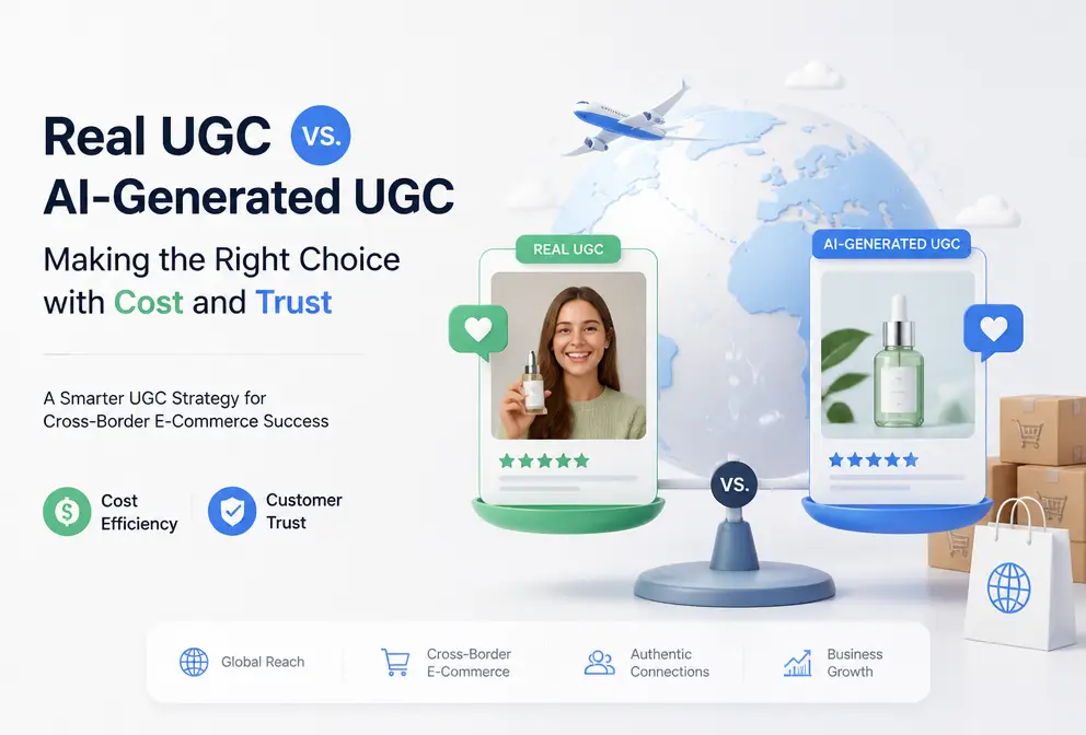 UGC Real vs. UGC Gerado por IA? Escolha com Base em Custo e Confiança