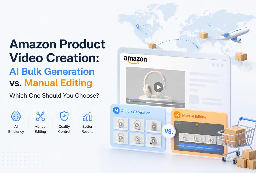 Amazon Product Video Production: AI Batch Generation vs. Manual Editing – Which Should You Choose?