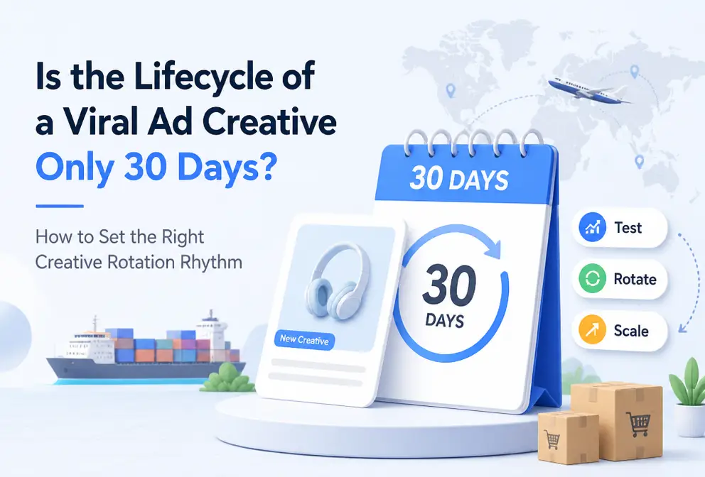 The Lifecycle of a Hot‑Selling Creative Is Only 30 Days? How to Set the Rotation Rhythm