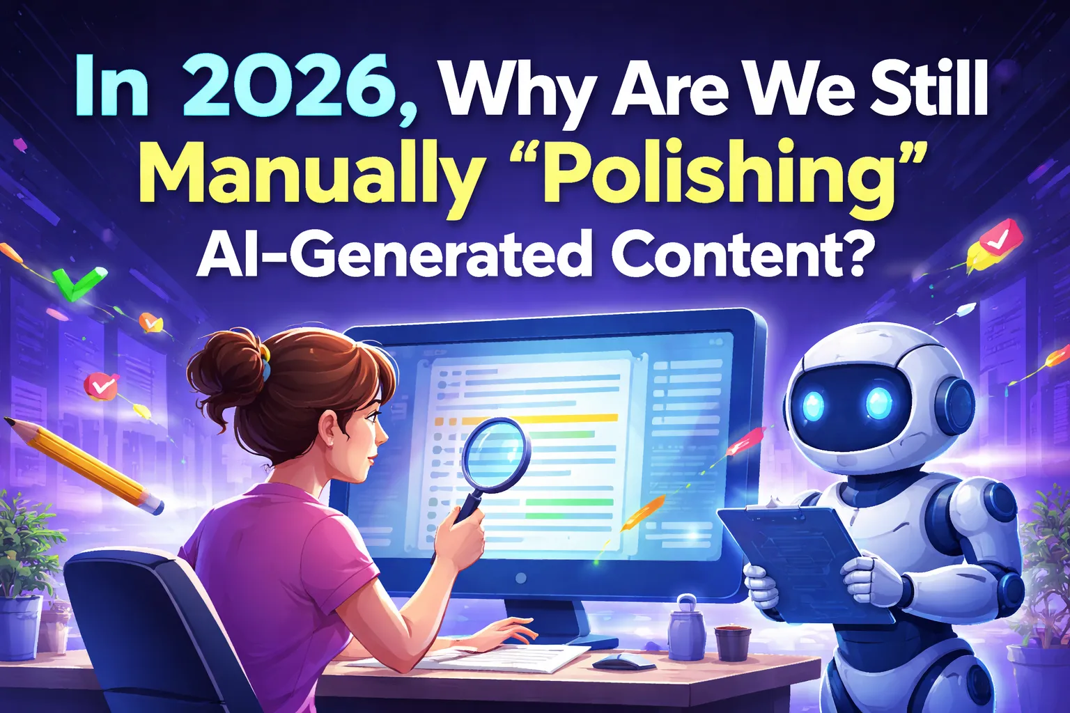 Why Are We Still Manually "Polishing" AI-Generated Content in 2026?