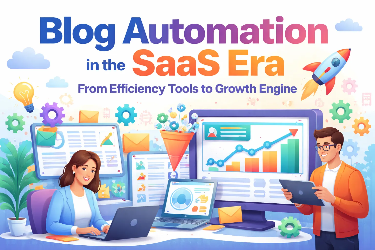 Thời đại SaaS: Tự động hóa Blog – Từ Công cụ Hiệu quả đến Động cơ Tăng trưởng