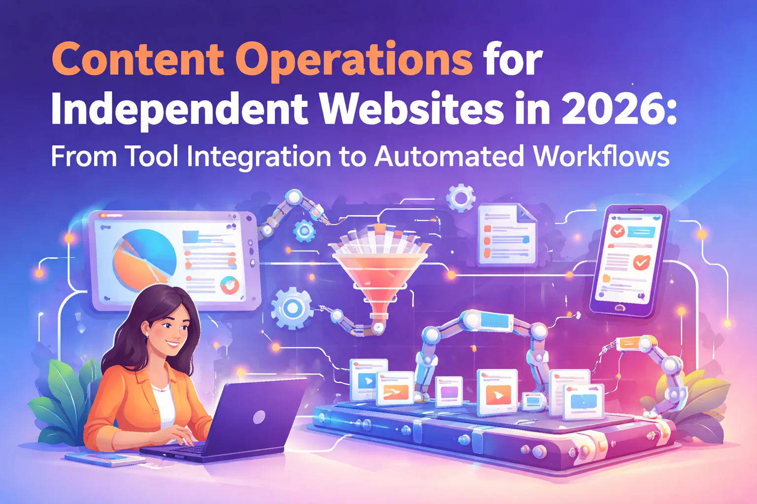 2026 Independent Website Content Operations: A Leap from Tool Integration to Automated Pipelines