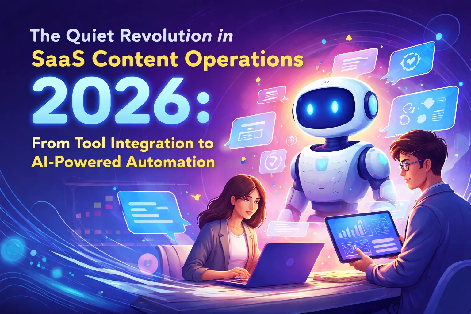 2026年，SaaS独立站内容运营的静默革命：从工具集成到AI代理全托管