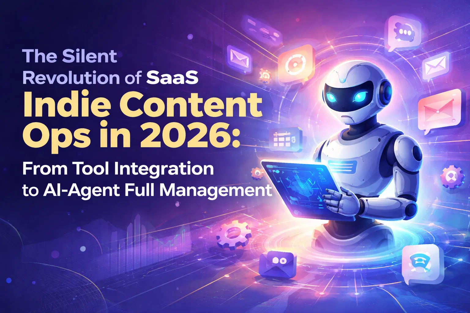 2026, The Silent Revolution in SaaS Independent Content Operations: From Tool Integration to AI Agent Full Managed