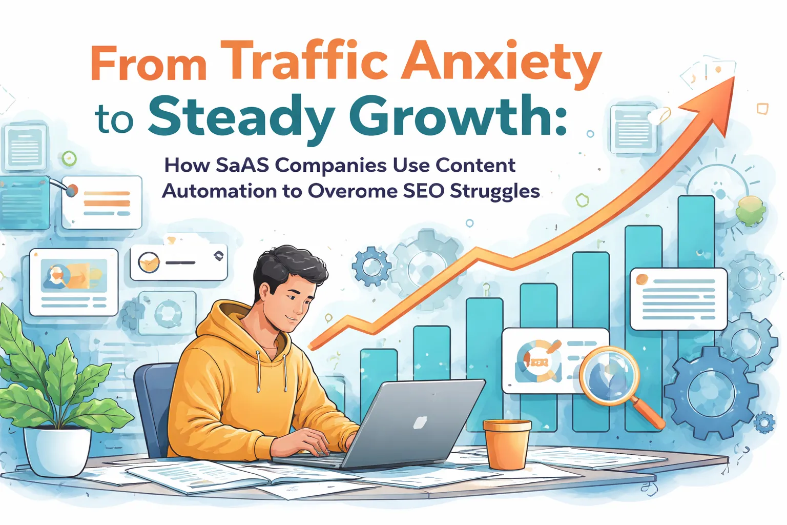 From Traffic Anxiety to Stable Growth: How SaaS Companies Can Escape SEO Predicaments with Automated Content