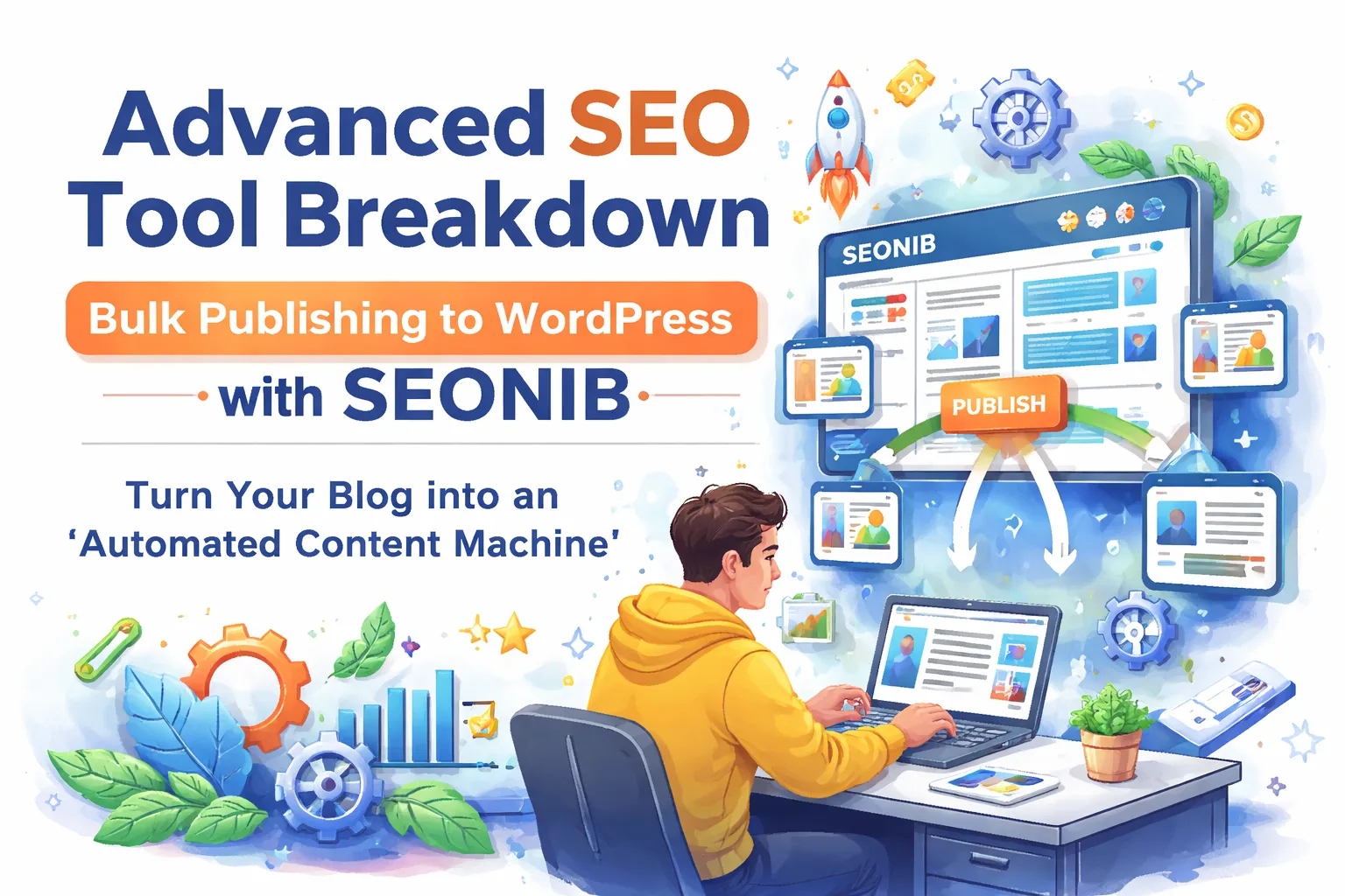 Advanced SEO Tool Breakdown: SEONIB Bulk Distribution to WordPress, How to Turn Your Blog into an "Automated Content Factory"