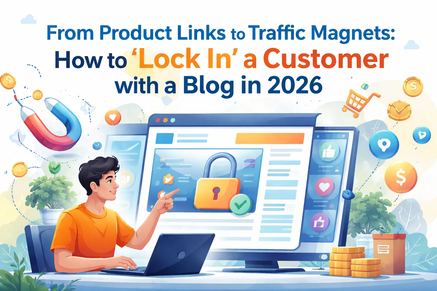 From Product Link to Traffic Entry: How to "Lock In" a Customer with a Blog Post in 2026