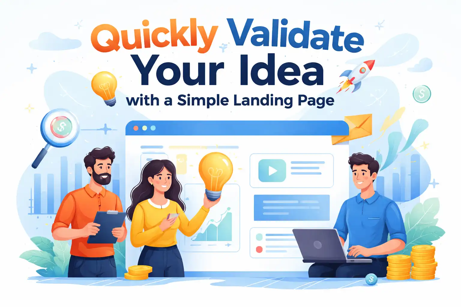 Quickly Validate Whether a Project Idea Has a Market with a Simple Website