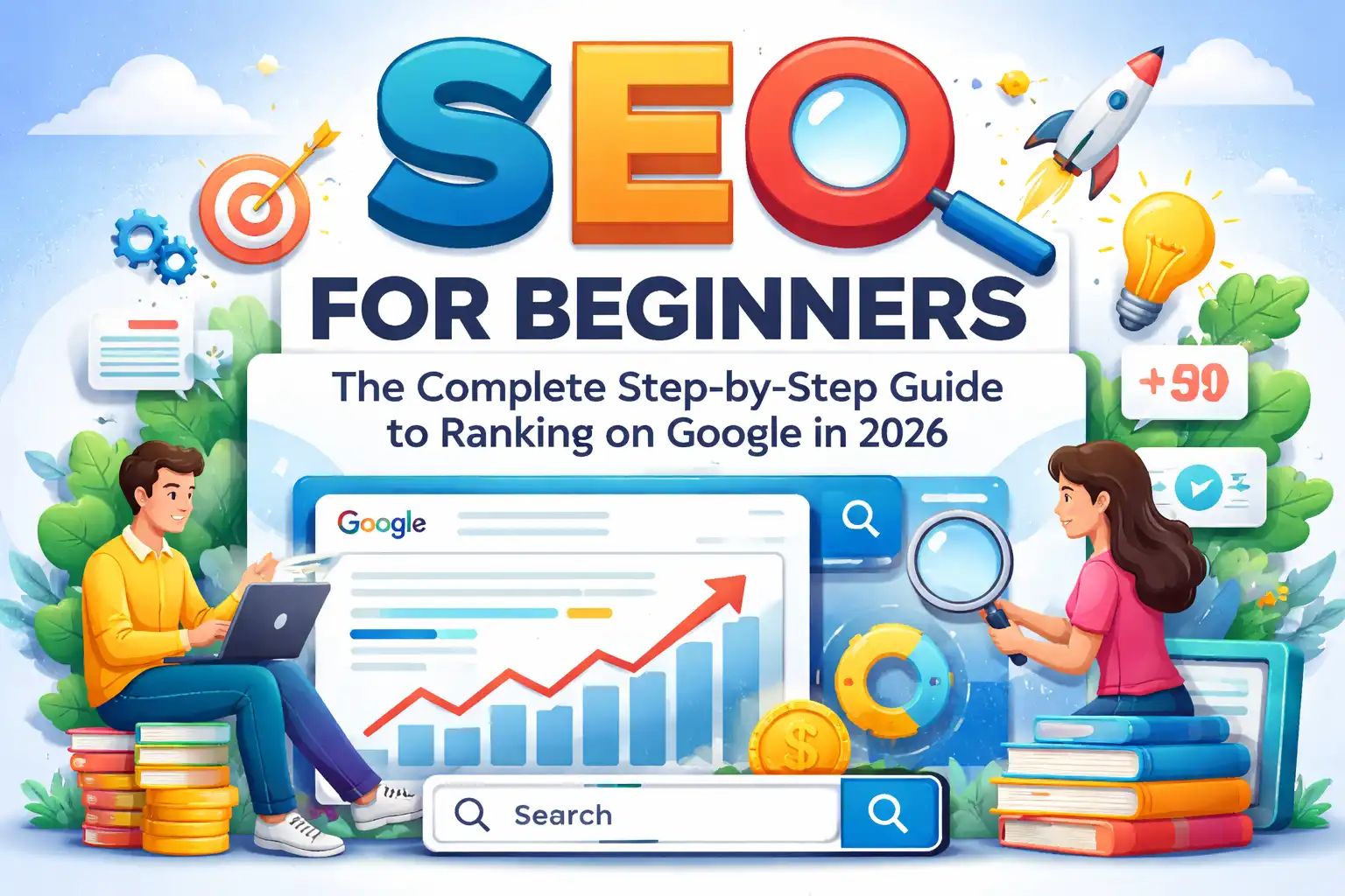 SEO for Beginners: The Complete Step-by-Step Guide to Ranking on Google in 2026