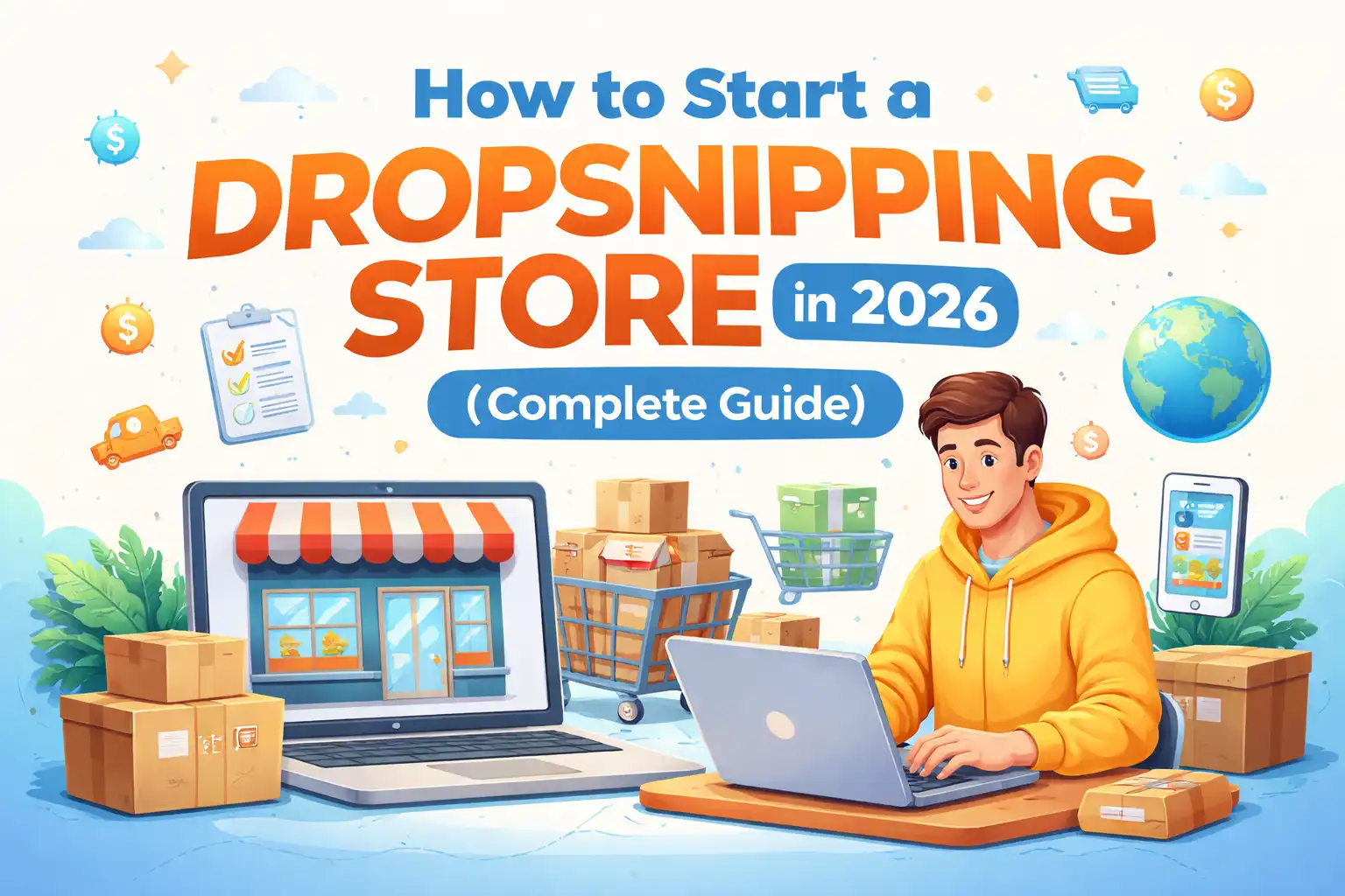 How to Start a Dropshipping Store in 2026 (Complete Guide)