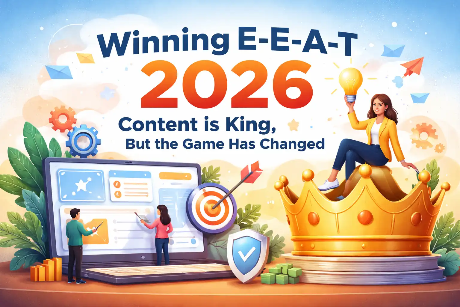 2026 E‑E‑A‑T Playbook: Content Is King, but Content Strategy Has Changed