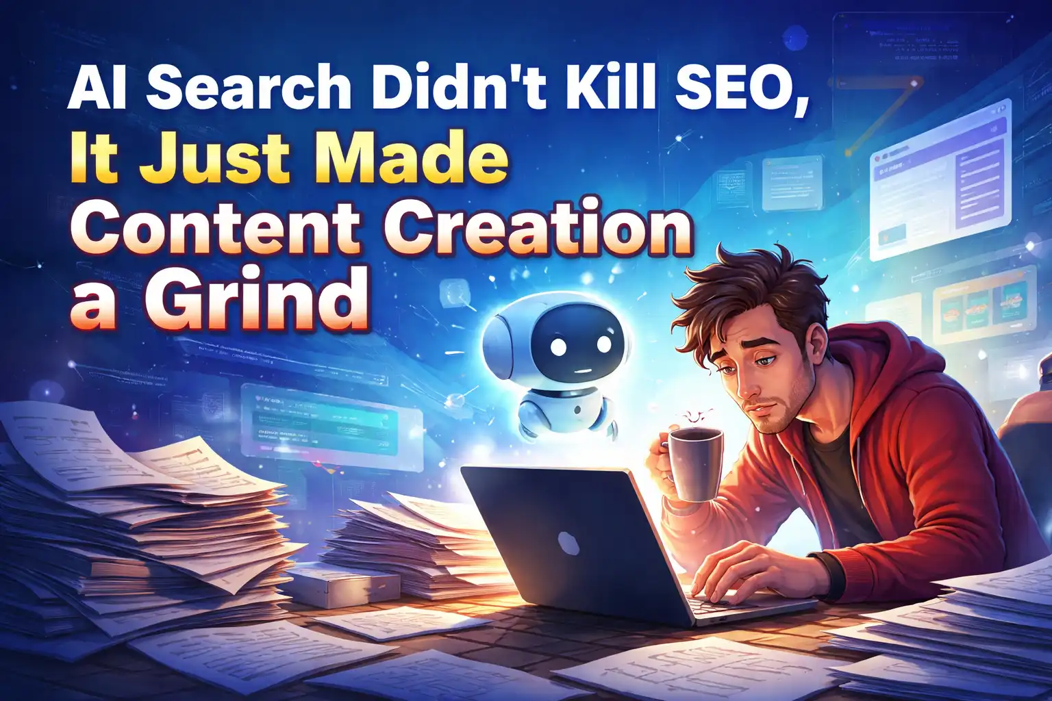 AI Search Didn't Kill SEO, It Just Turned Content Production into a Physical Labor