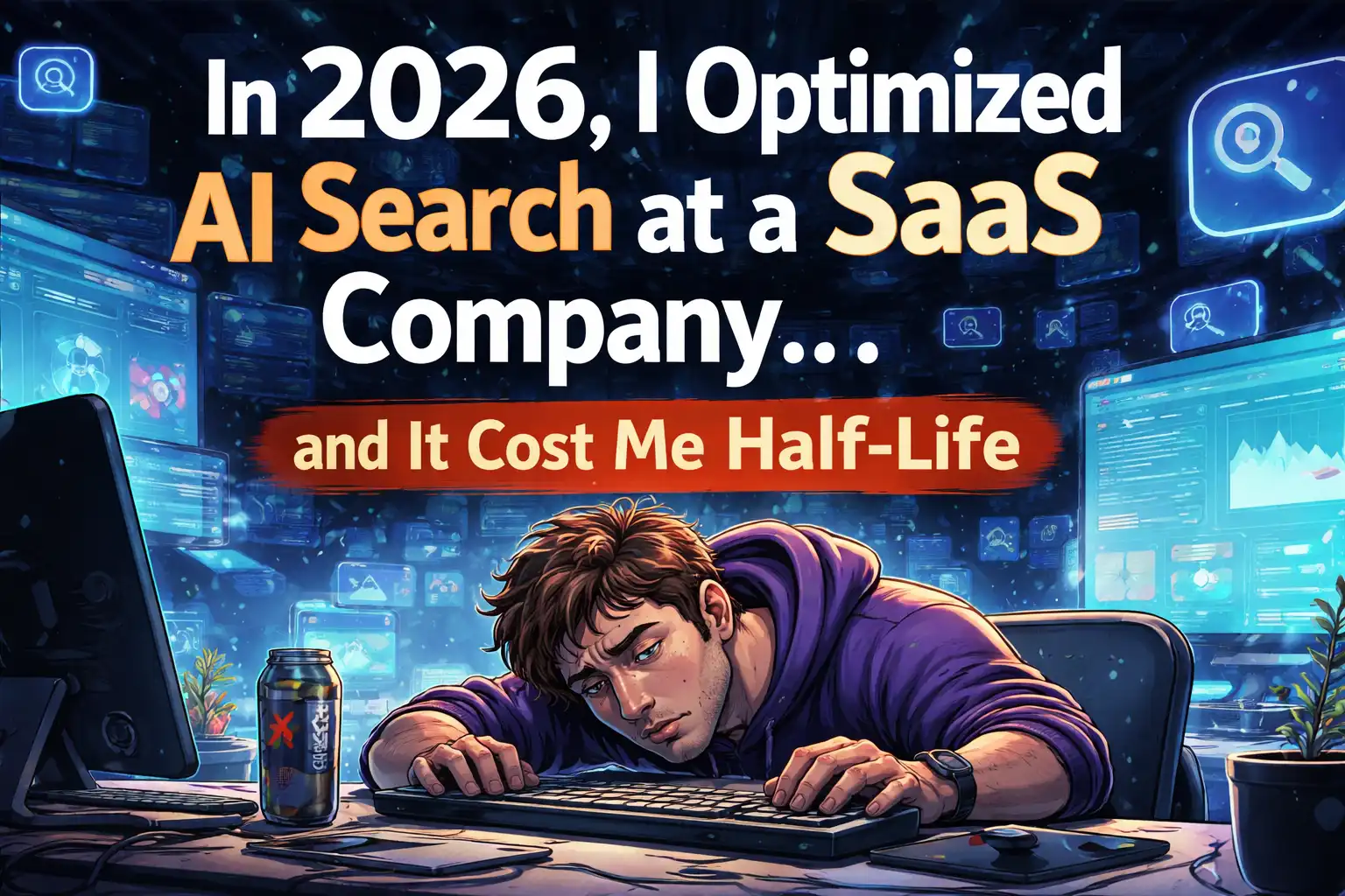 2026: I did AI search optimization at a SaaS company, then went to Half‑Life