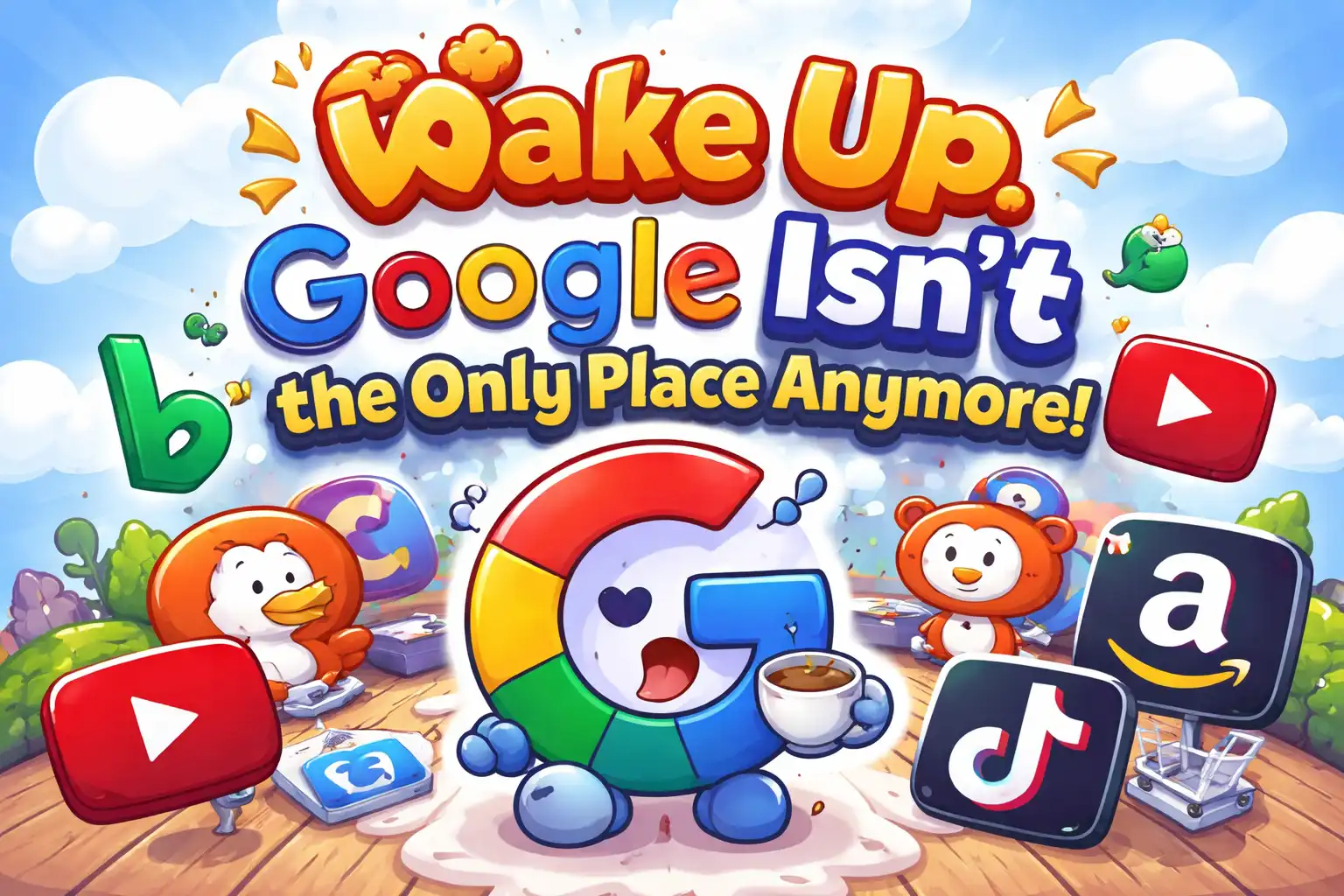 Wake Up, Google Is No Longer the Only Place for Users