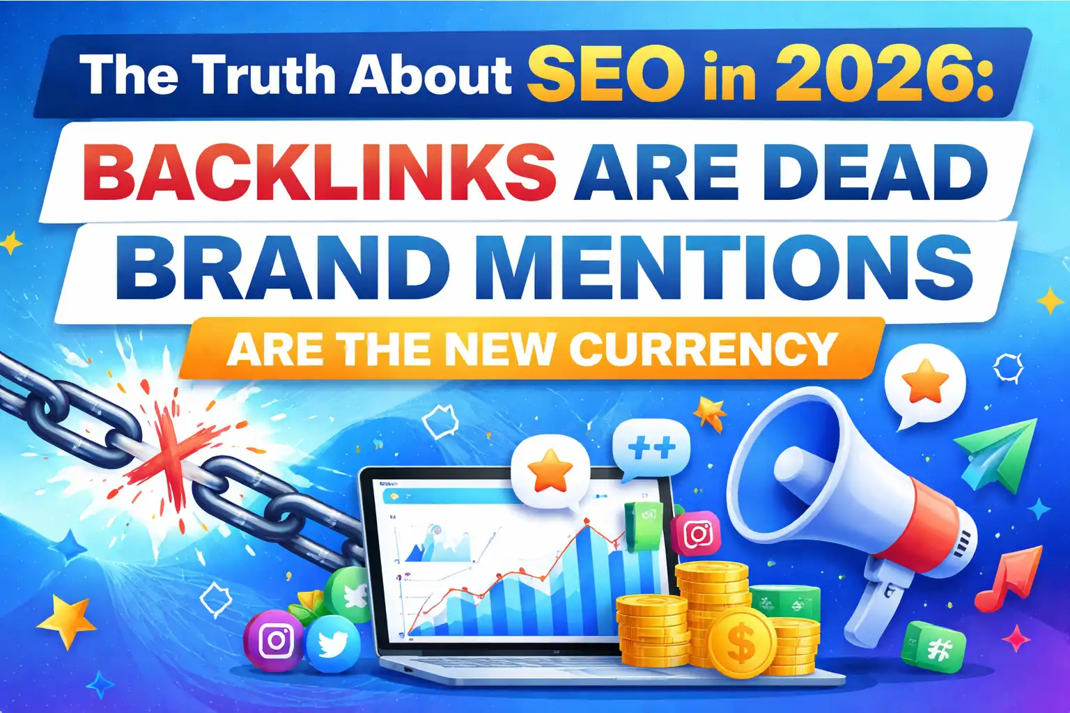 The Truth About SEO in 2026: Backlinks Are Dead, Brand Mentions Are the New Currency