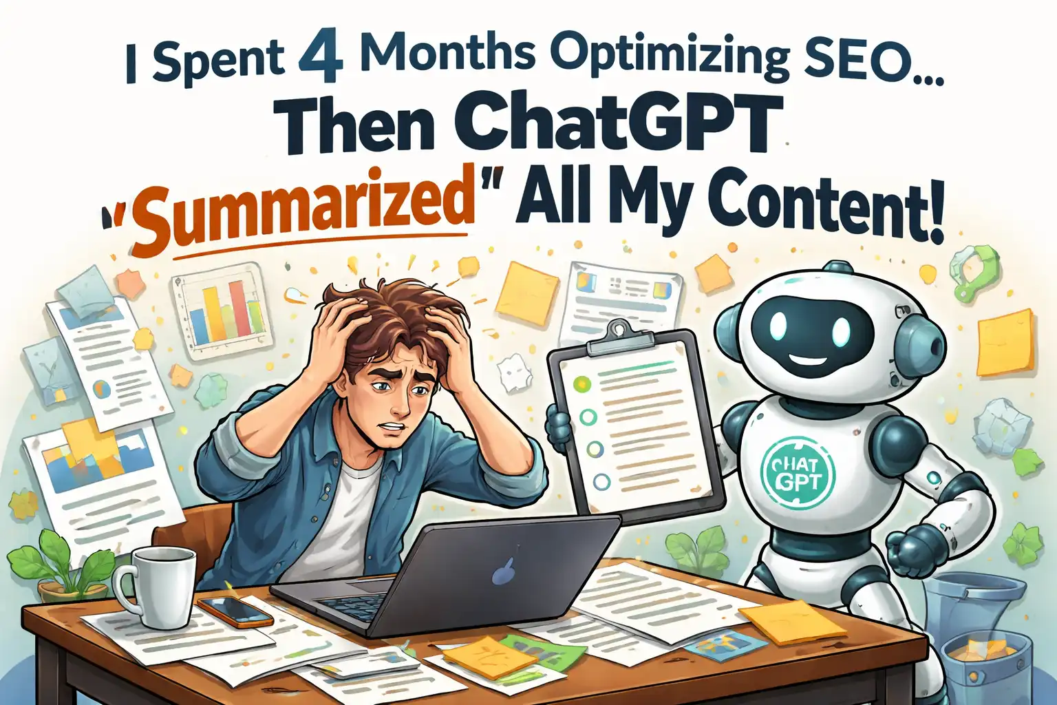 I Spent Four Months Optimizing SEO, Only for ChatGPT to “Summarize” My Content