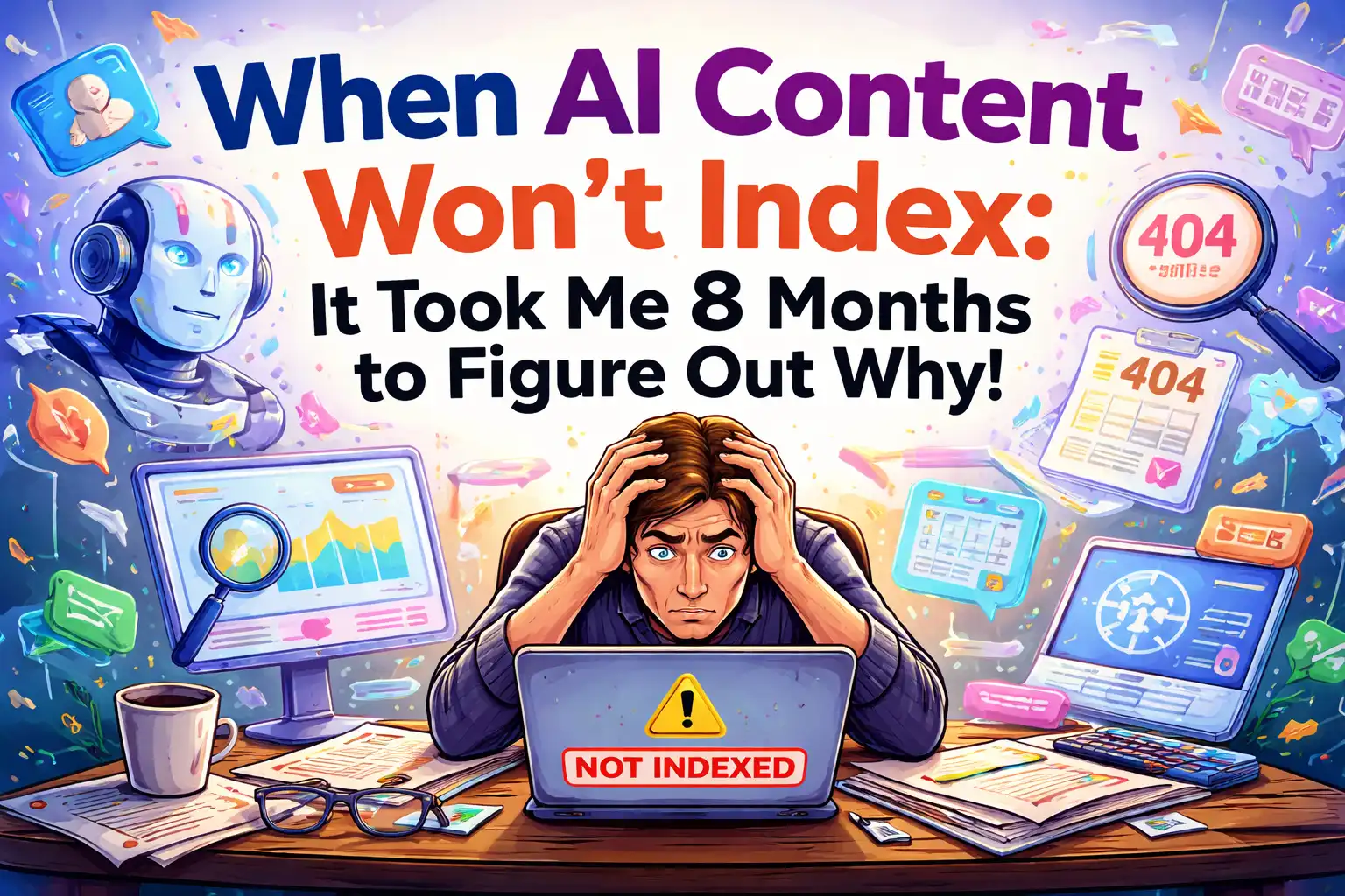 When AI-Generated Content Won’t Get Indexed, It Took Me 8 Months to Figure Out Why