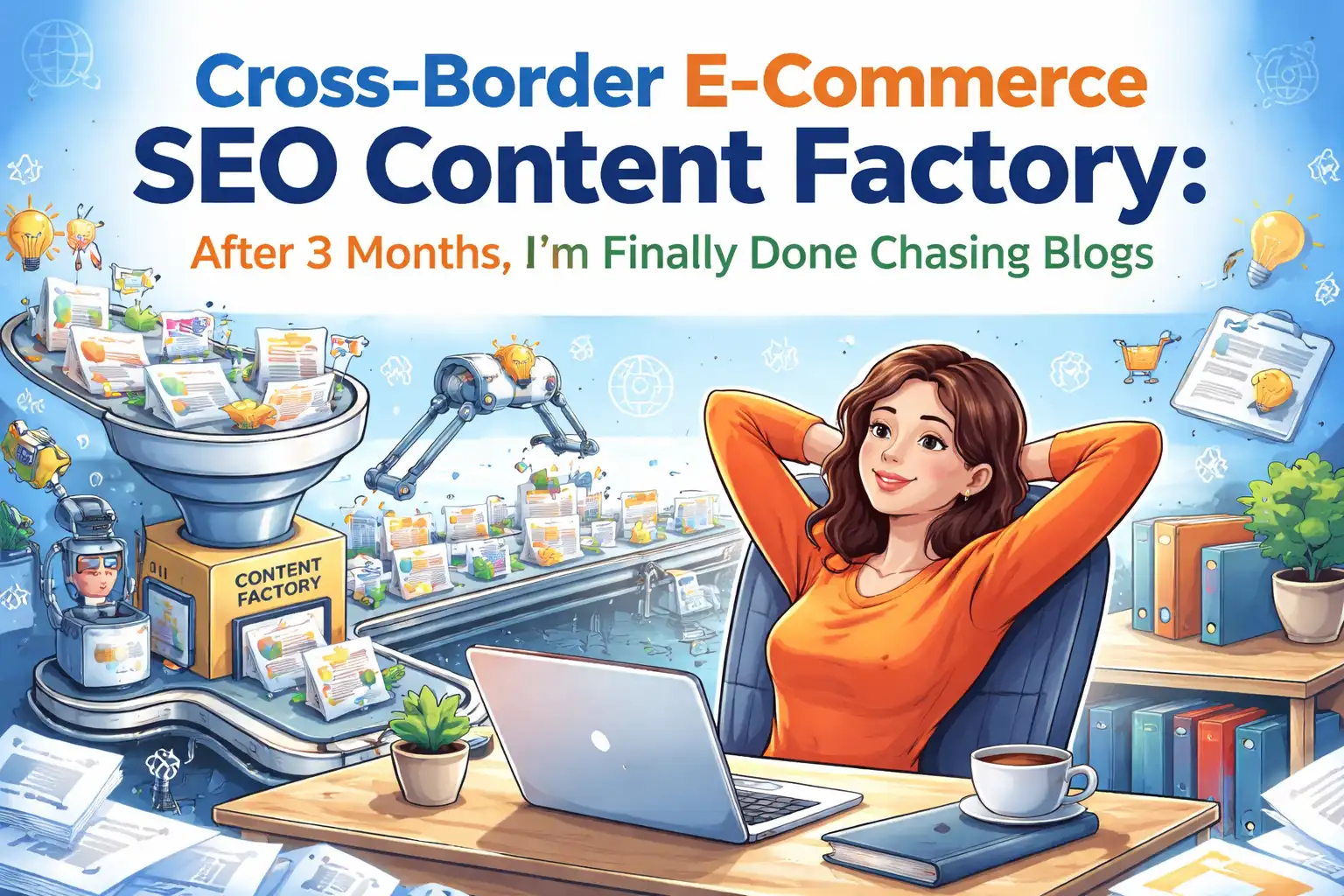 Cross‑border E‑commerce SEO Content Factory: After Three Months I Finally Stopped Chasing Blogs
