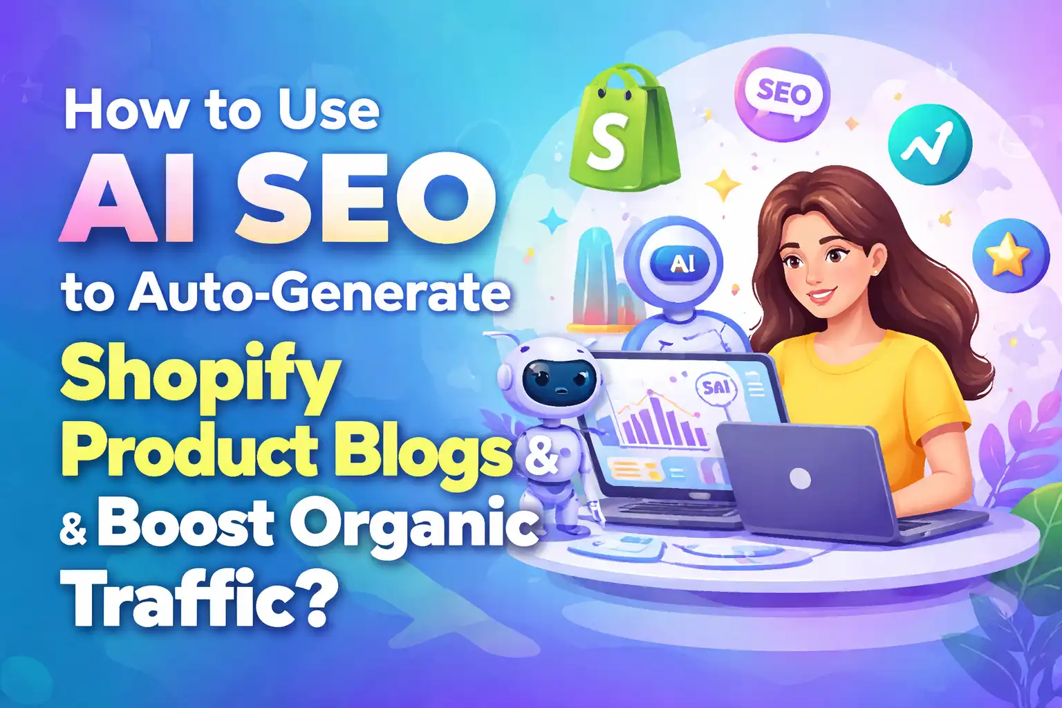 如何使用 AI SEO 自动生成 Shopify 商品博客提升自然流量？