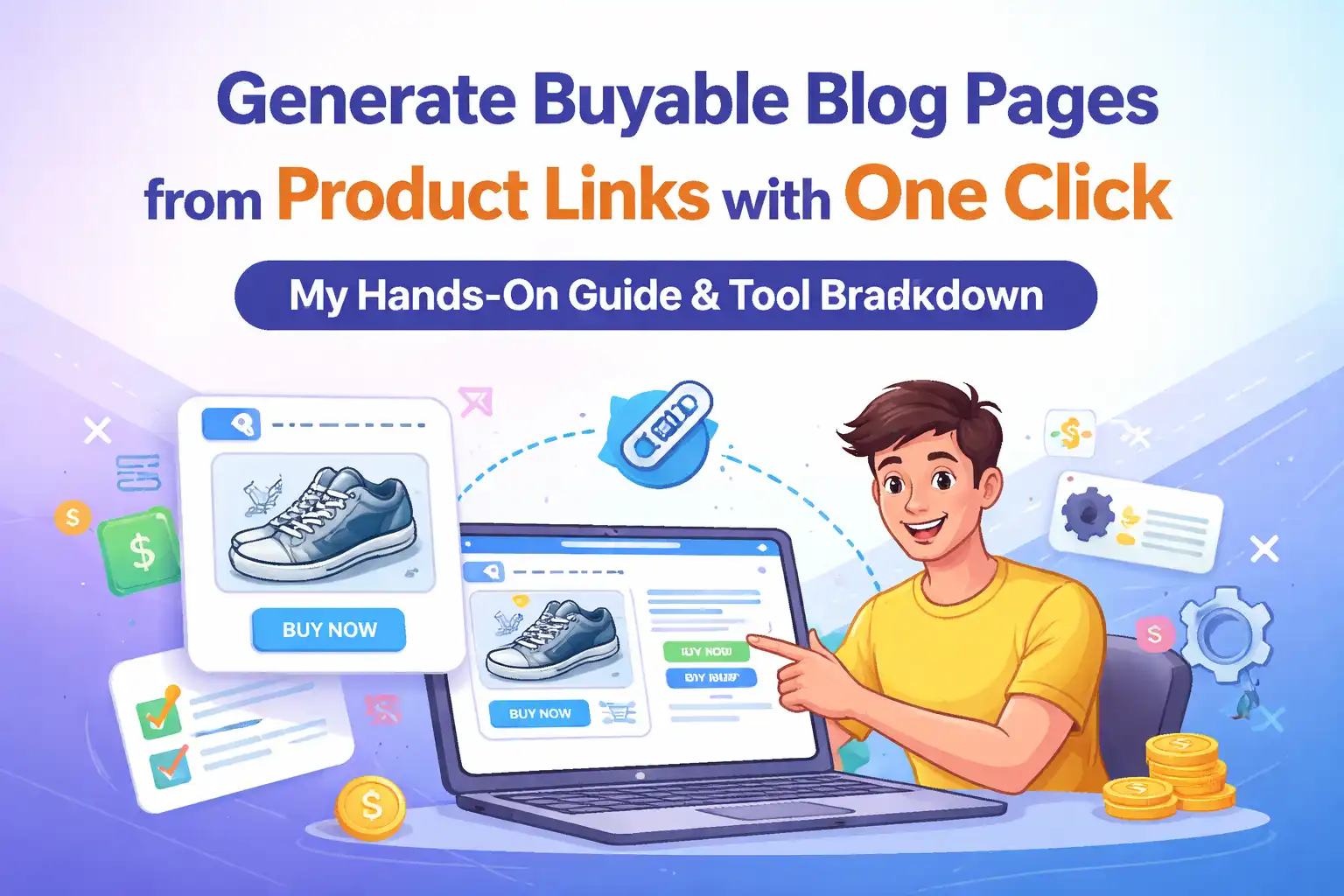 Generate a Purchasable Blog Page from a Product Link with One Click — My Practical Record and Tool Breakdown