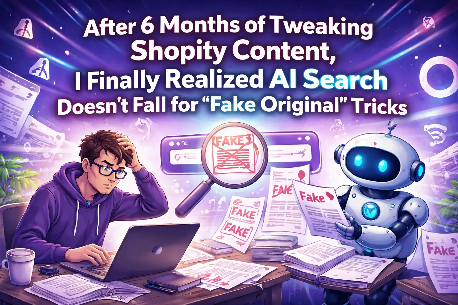 I’ve Been Tinkering with Shopify Content for Half a Year, and Finally Realized AI Search Doesn’t Eat “Pseudo‑Original” Content