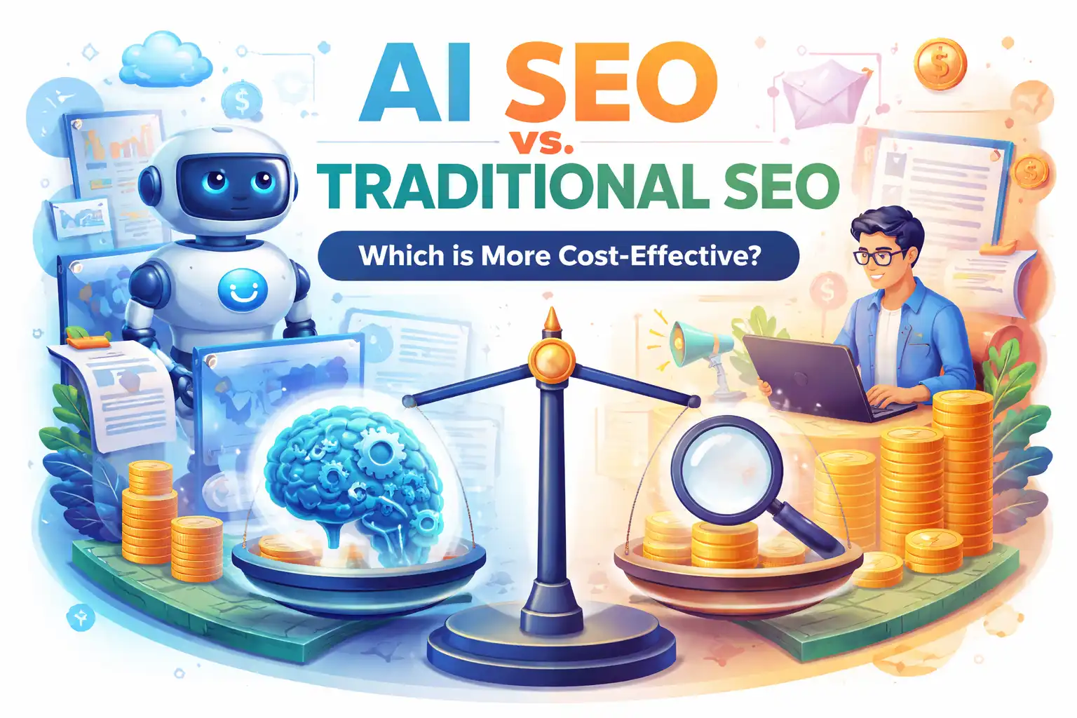 AI SEO 与传统SEO成本对比：哪种更划算？