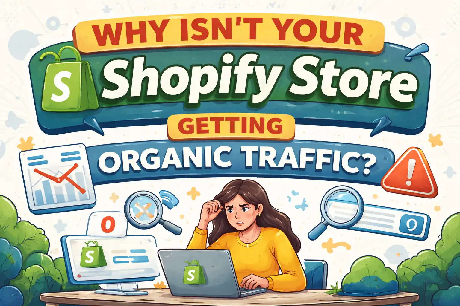Why Your Shopify Store Can't Get Organic Traffic?