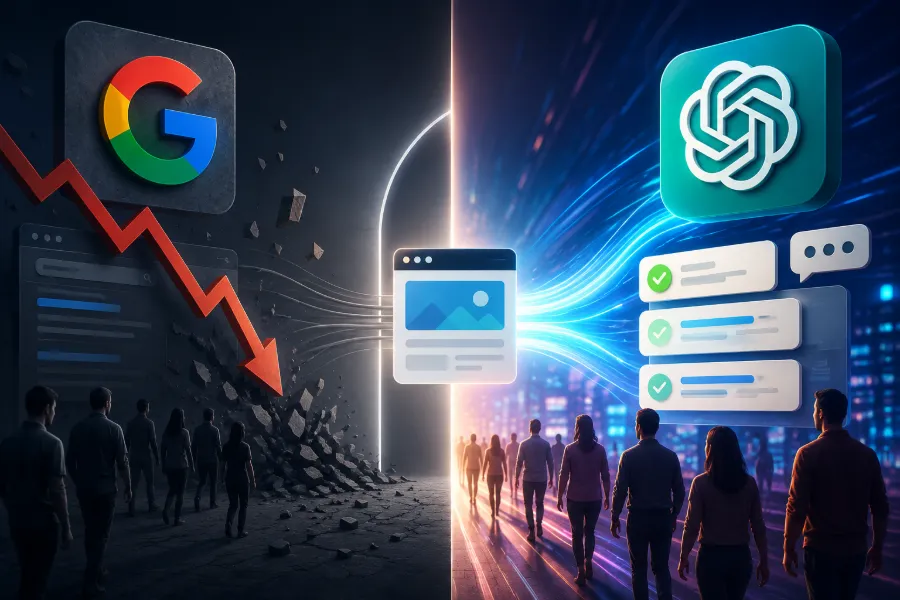 Google 不给点击了？那就让 AI 直接推荐你