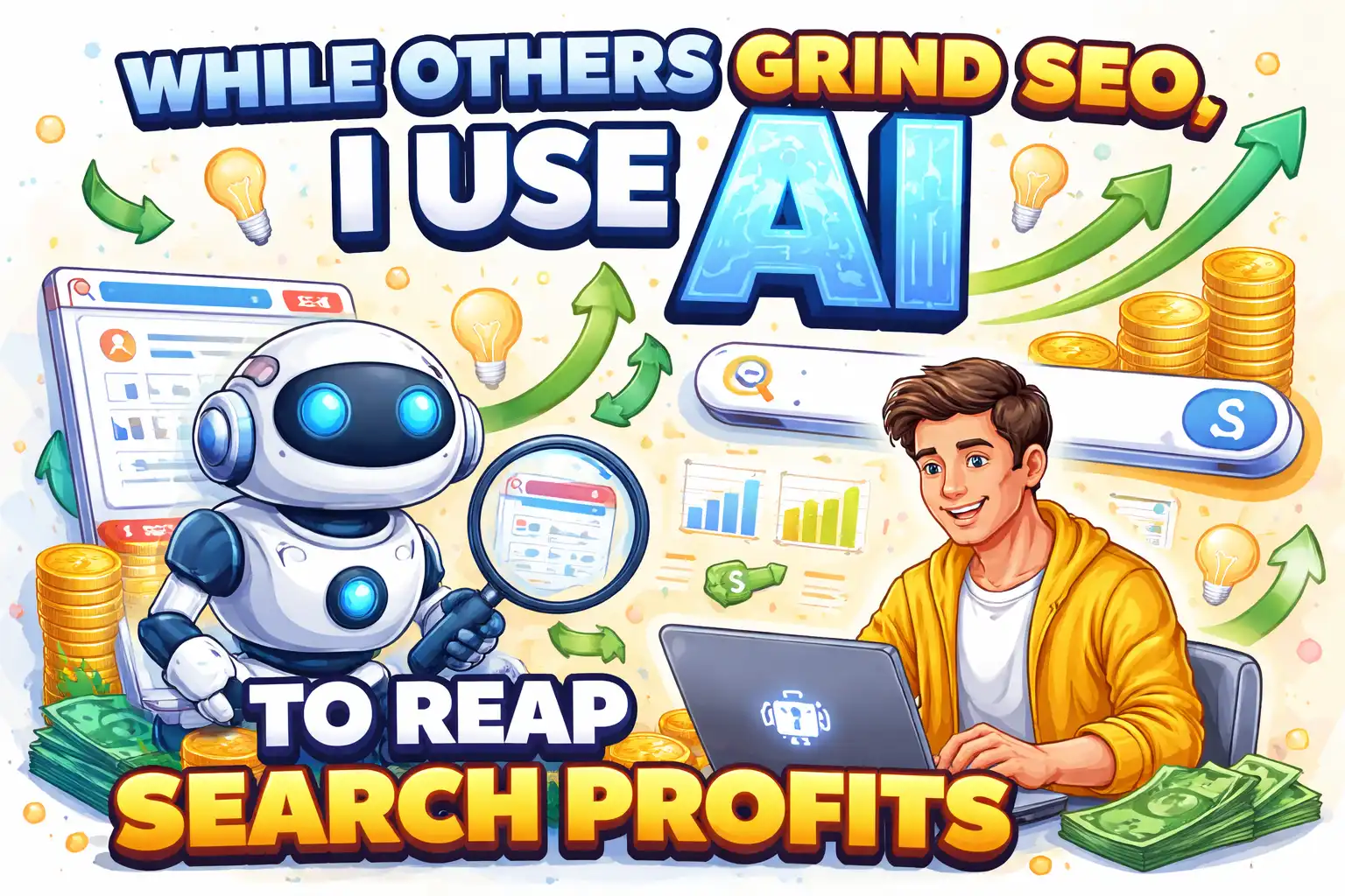 别人卷SEO，我用AI吃搜索红利
