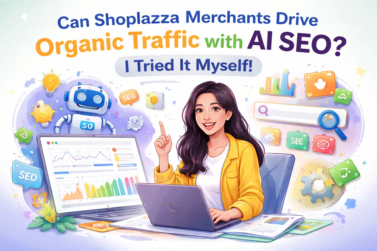 Shoplazza Merchants Using AI SEO for Organic Traffic? I Tested It Personally