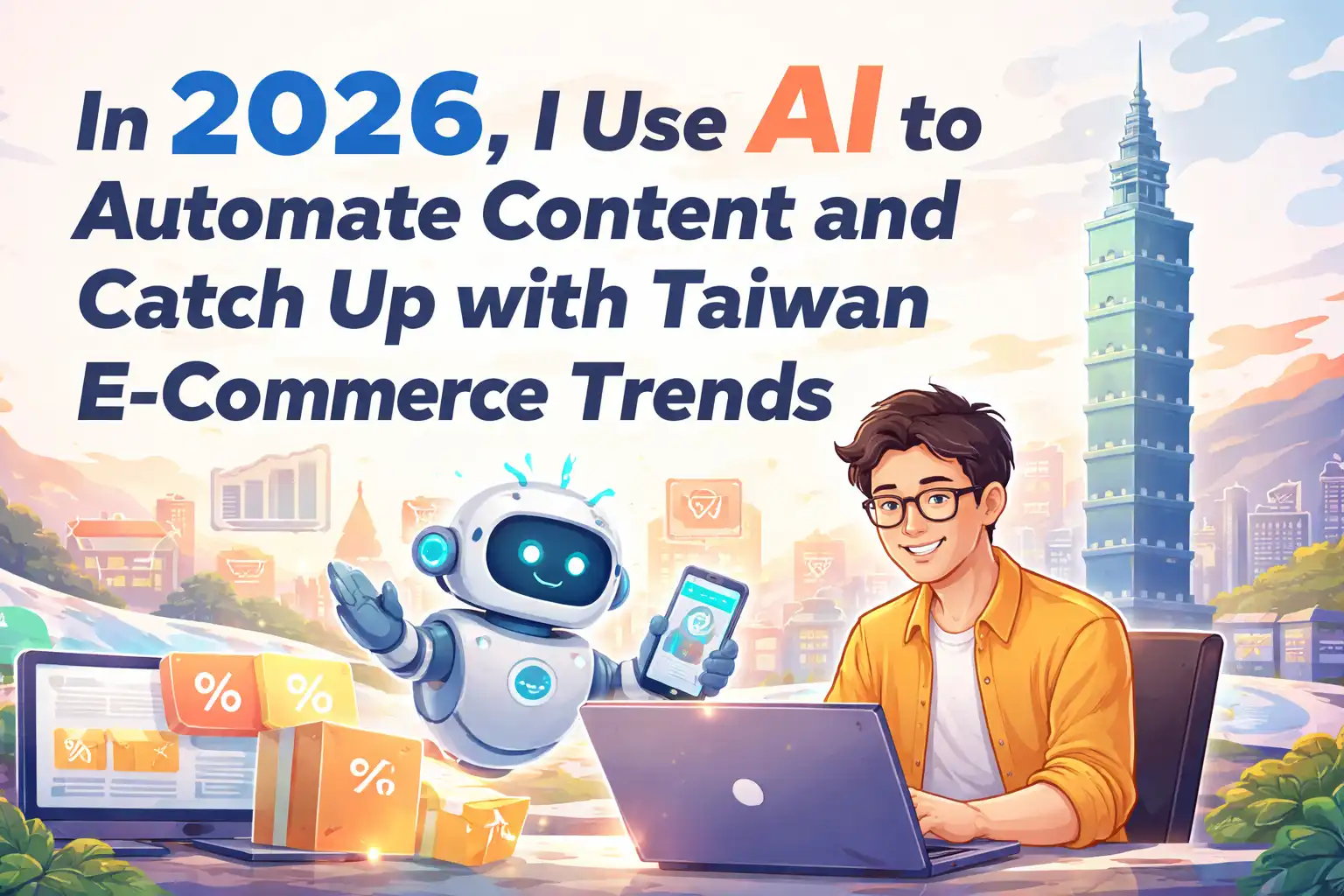2026: I Use AI to Automate Content and Catch Up with Taiwan's E‑Commerce Trends