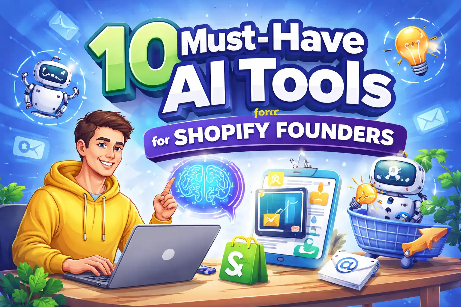 Shopify 创始人必备的 10 个 AI 工具