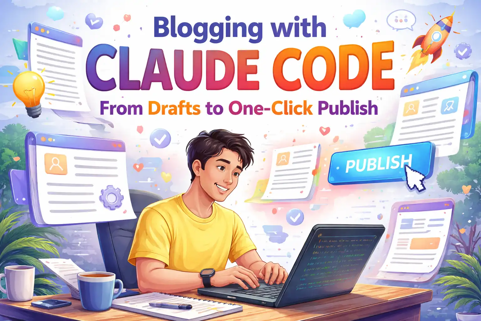 Daily Routine of Writing Blogs with Claude Code: From Dilemma to One‑Click Publishing