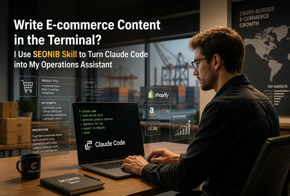 Writing E‑commerce Content in the Terminal? I Turned Claude Code into an Ops Assistant with SEONIB Skill