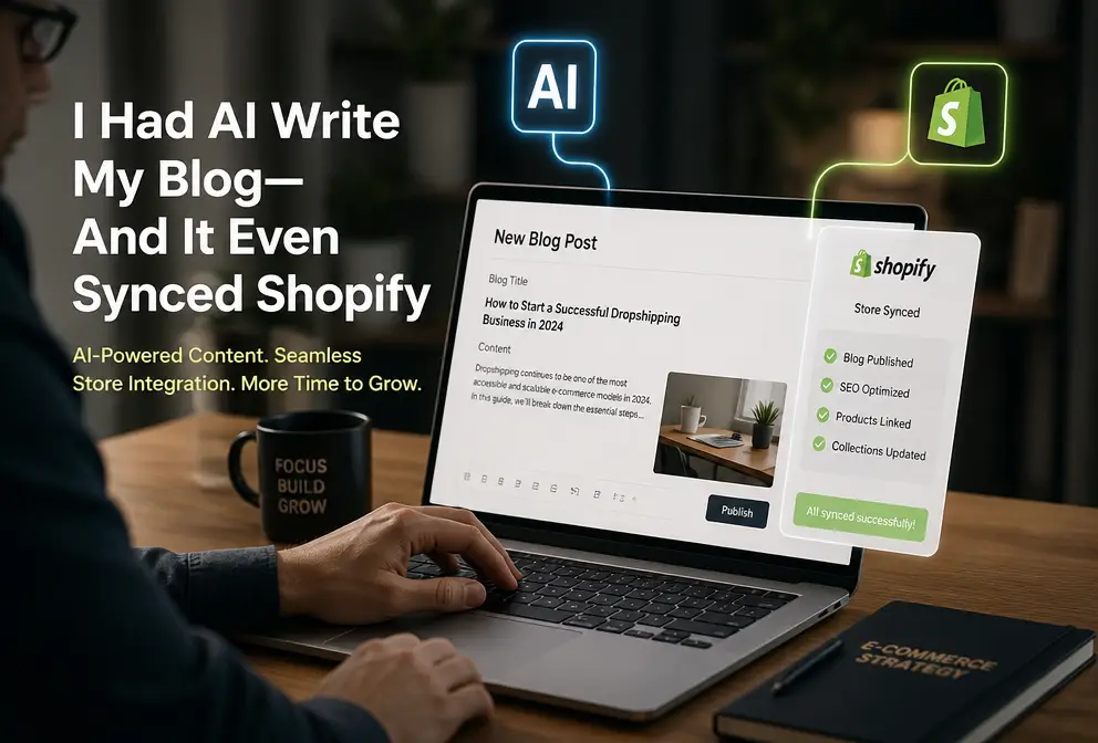 When I Let AI Write My Blog, It Also Syncs Shopify