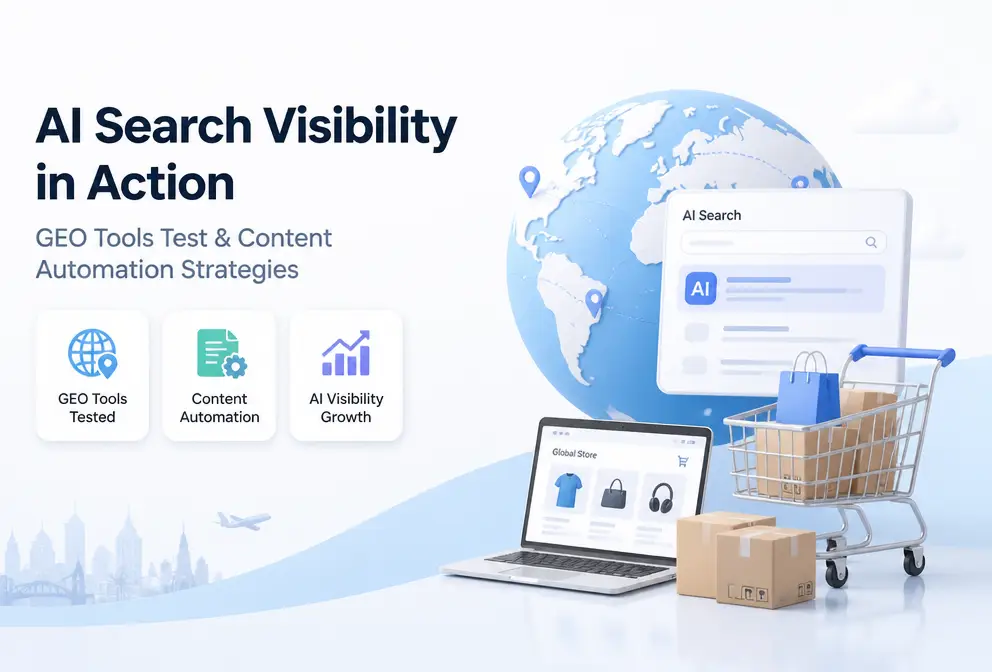 AI Search Visibility in Practice: GEO Tool Testing and Content Automation Strategies